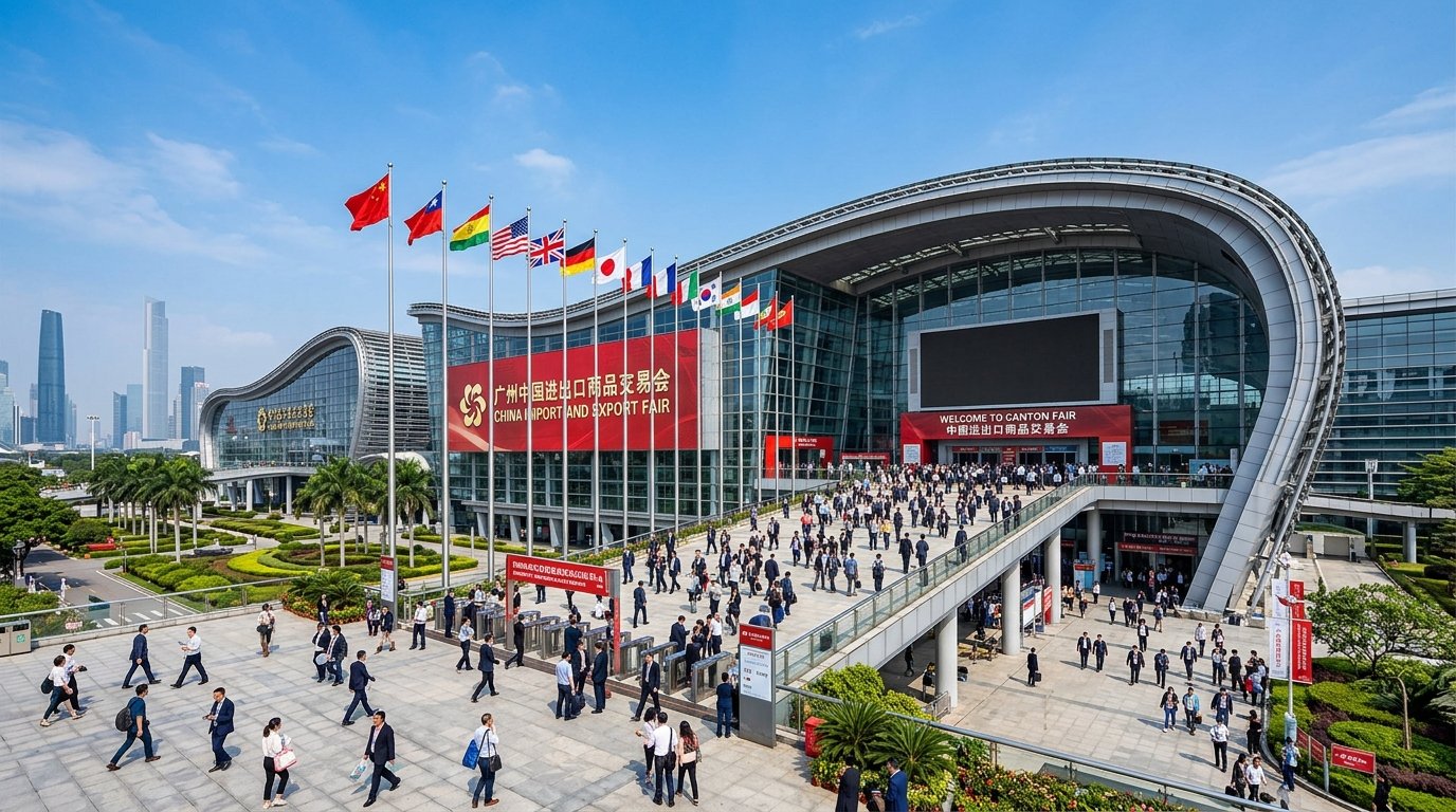 Canton Fair Delegation at Pazhou Exhibition Complex